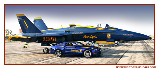 Blue Angels Ford Mustang