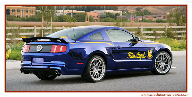 Blue Angels Ford Mustang