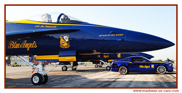 Blue Angels Ford Mustang