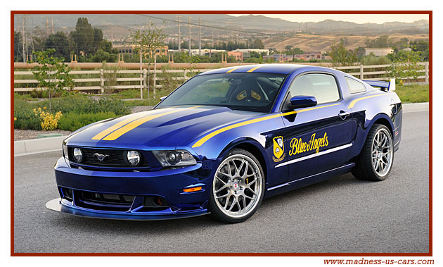 Blue Angels Ford Mustang