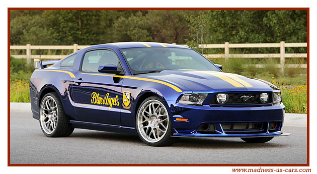 Blue Angels Ford Mustang