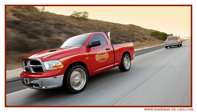 Dodge Red Express Truck