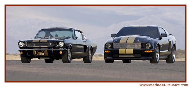 Shelby Hertz 1966 et 2006