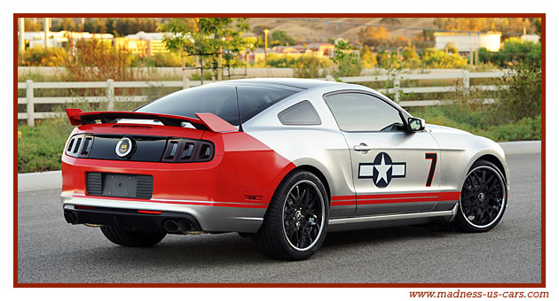 Red Tails Mustang GT 2013