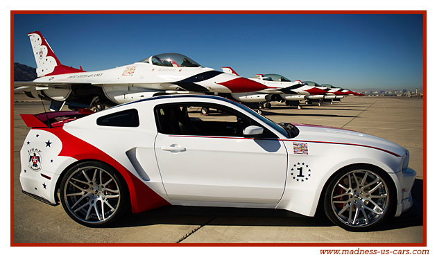 Thunderbirds Ford Mustang 2014