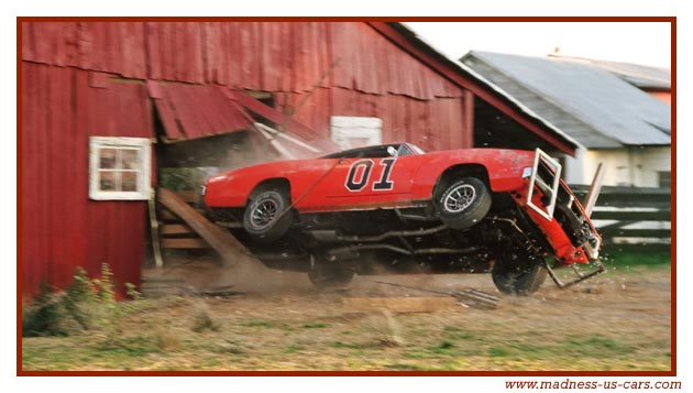 Dodge Charger General Lee dans Dukes of Hazzard