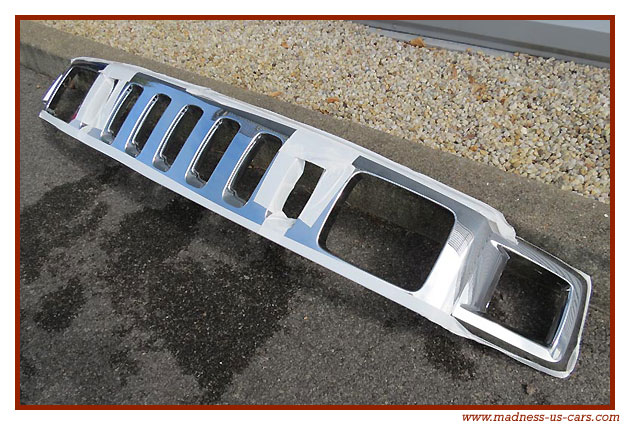 Calandre chrome pour Hummer H3