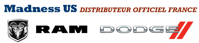 Madness US est Distributeur Officiel Dodge et Ram en France