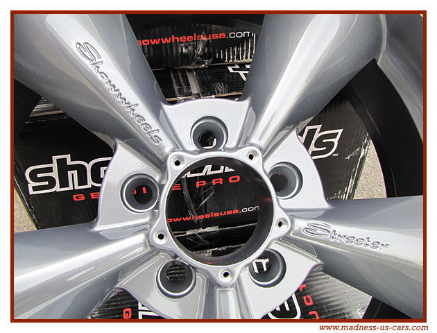 Jantes Showwheels Streeter anthracite pour Ford de Collection