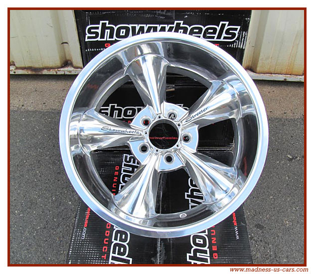 Jantes Showwheels Streeter polies pour Ford de Collection