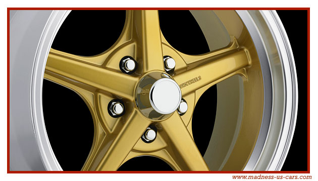 Jantes Showwheels Trashstar Gold Ford Mustang