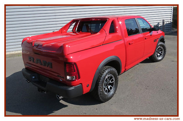 Tonneau cover Linextras FullBox pour Dodge Ram 1500