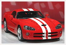 La Dodge Viper SRT 10 au Salon de Detroit