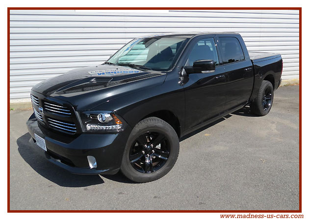 Ram 1500 Crew Cab Sport 4x4 GPL 2017 Black Madness