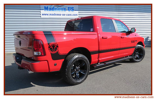 Ram 1500 Crew Cab Sport 4x4 2018 Red Madness